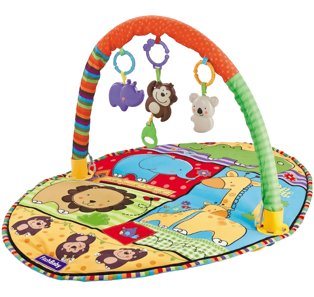 Alfombra de juego de gimnasio para y bebé manta acolchada dibujos animados  para niño alfombra para p Zulema Alfombra de juego de algodón para niños