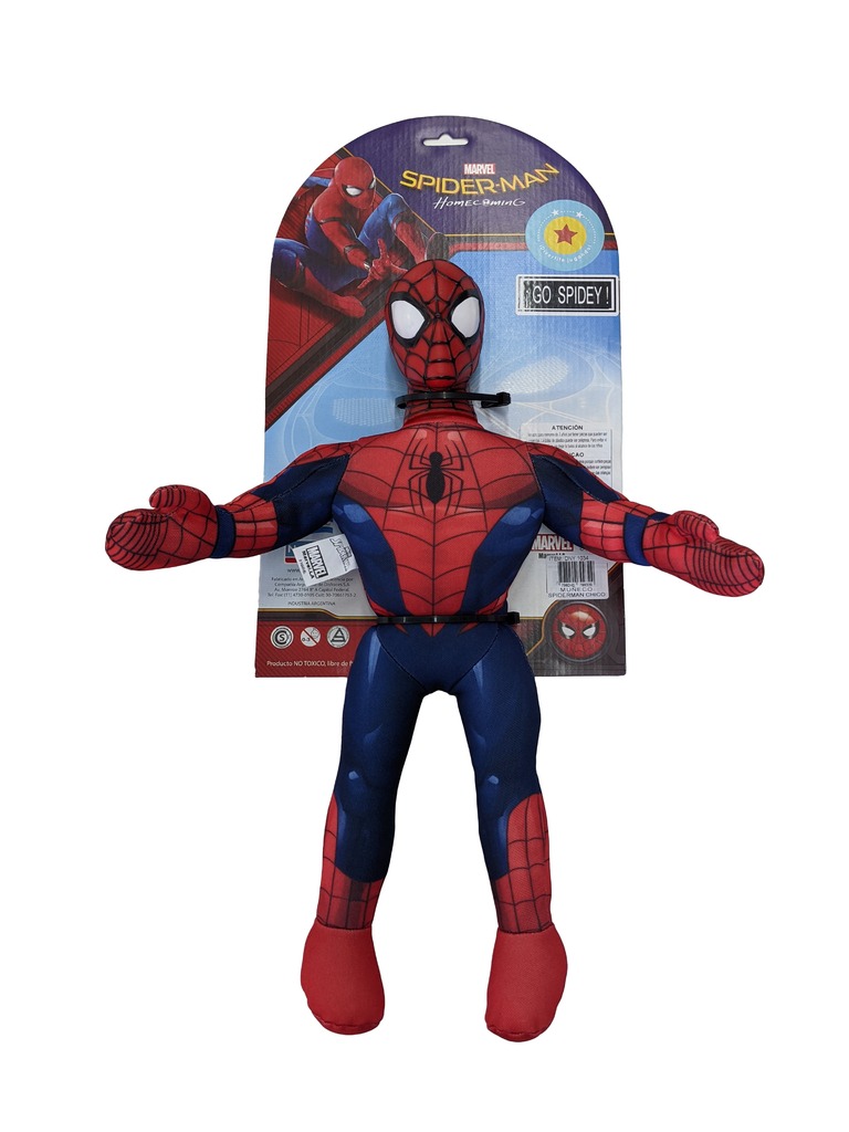 Ninguna Arbitraje proporción Muñeco Spiderman Hombre Araña Soft New Toys 35cm. Marvel – Tribilin