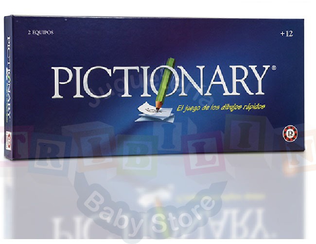pictionary logo mattel