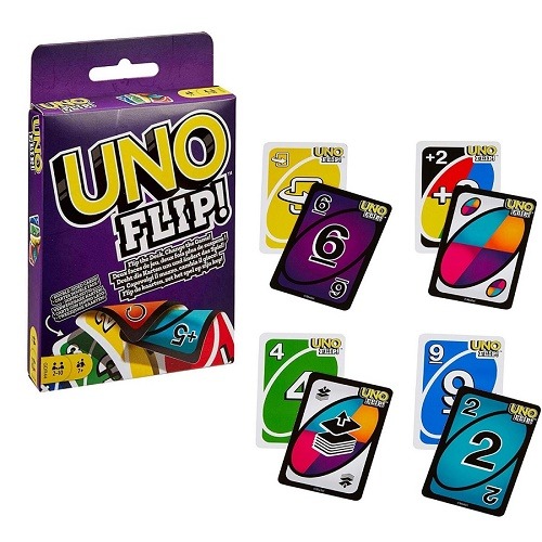 Quedate Jugando - Juegos de mesa - UNO FLIP! Es el clásico juego de cartas  que conoces, ¡ahora con un nuevo y emocionante giro! • Una baraja de doble  cara y una